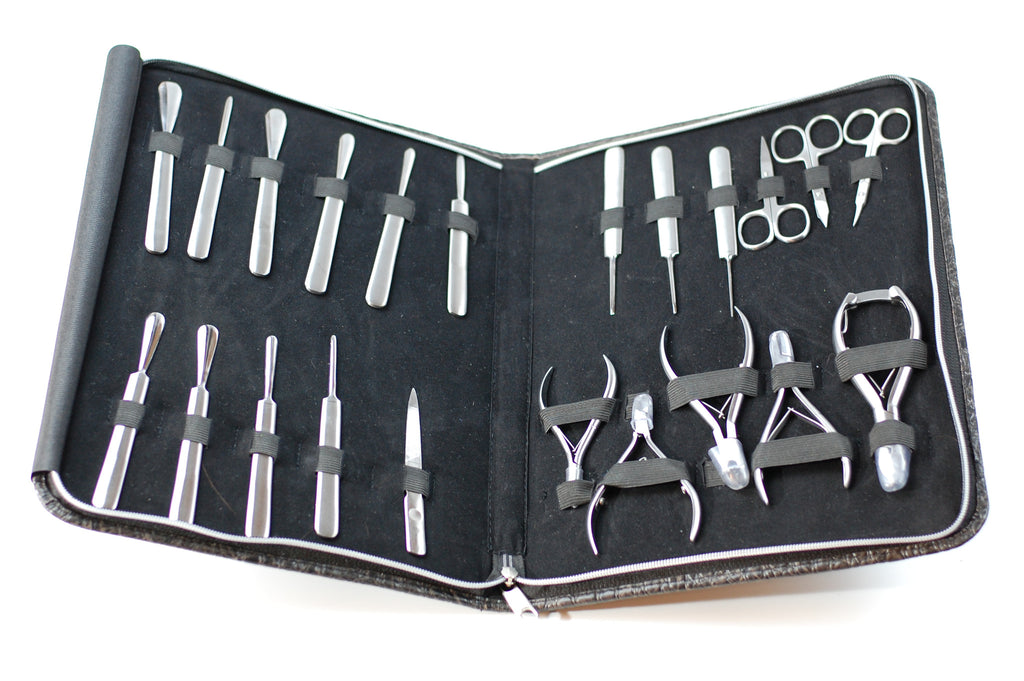 Bokhari Professional Manicure Pedicure Tool Kit 22 Piece