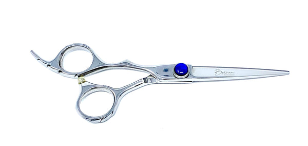 bokhari professional left handed professional hairstyling shears cosmetology salon barber scissors