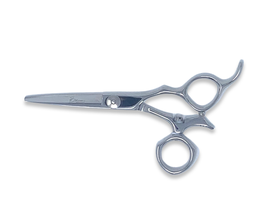 bokhari professional ergonomic swivel thumb shears cosmetology salon barber scissors