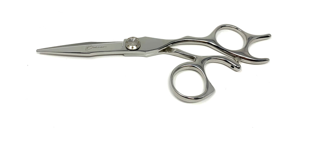 bokhari professional ergonomic handle hairstyling shears cosmetology salon stylist barber scissors