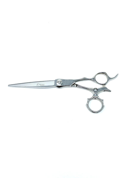bokhari professional ergonomic swivel thumb hairstyling shears cosmetology salon barber scissors
